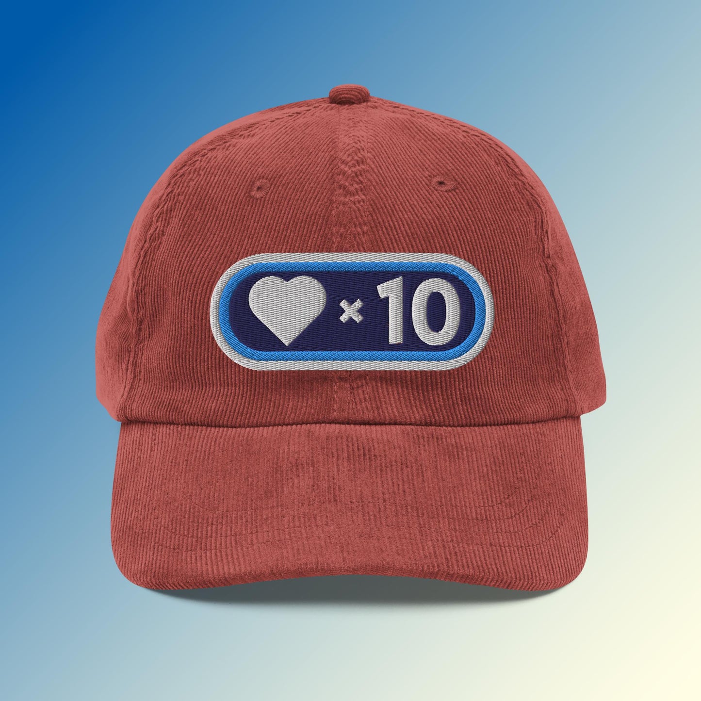 Love Times Ten Corduroy Cap